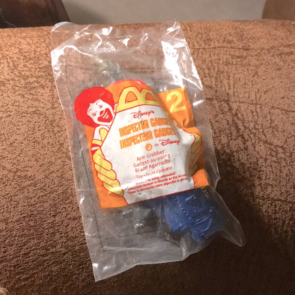 Disney's Inspector Gadget McDonald's Happy Meal Toy Arm Grabber #2